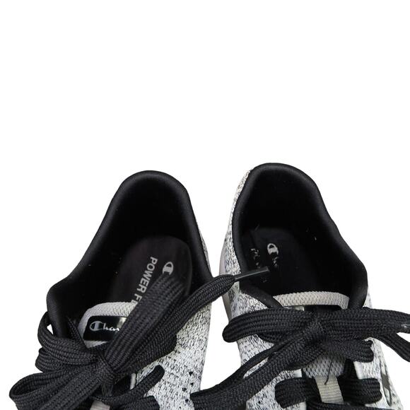 Champion Shoes Mens 9 Athletic Trainers Knit Lace Up Running Gym Sneakers Grey - Picture 3 of 10